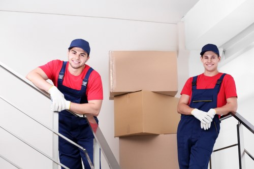 Furniture move from a Victorian-style London property