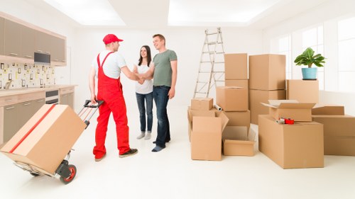 Storage and packing materials used for London removal services